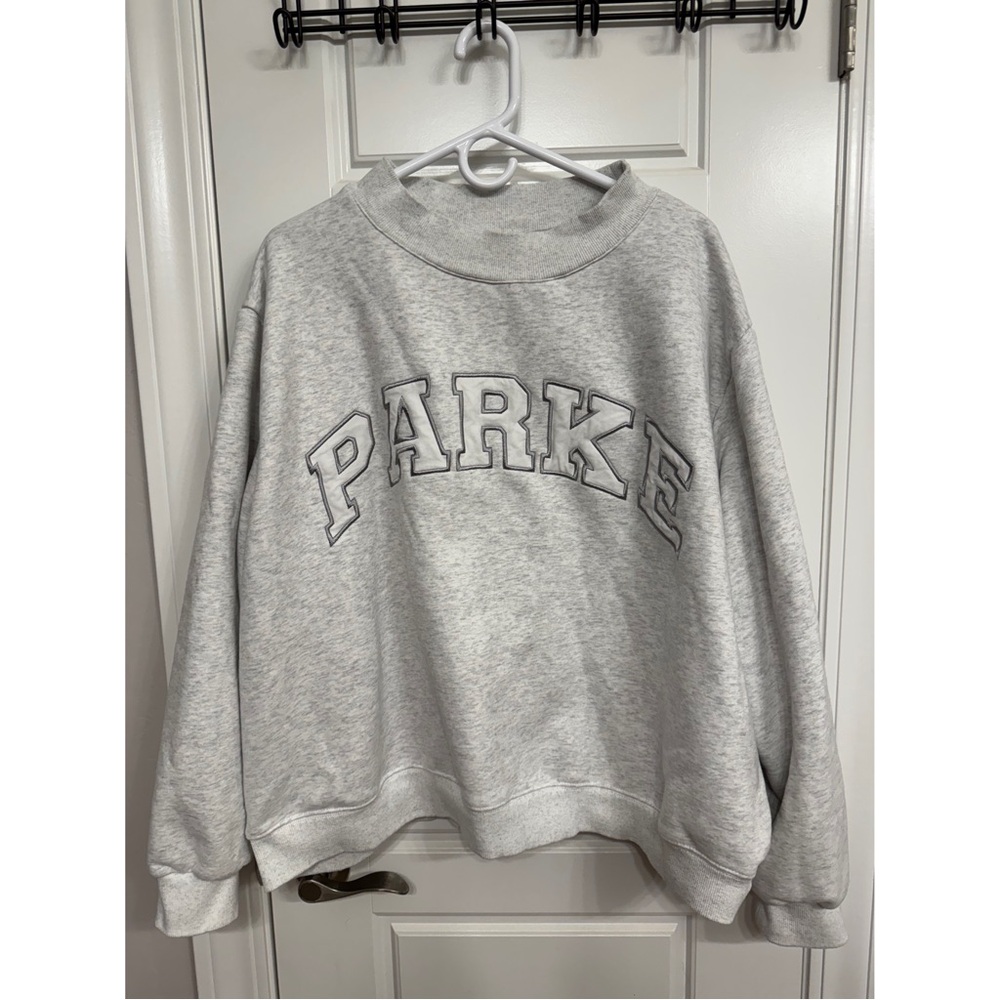 PARKE XXL Light Gray Mockneck